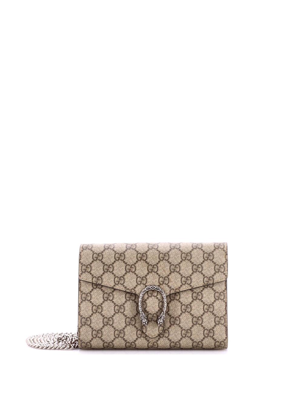 Gucci Dionysus Chain Wallet Gg Coated #364345G14B